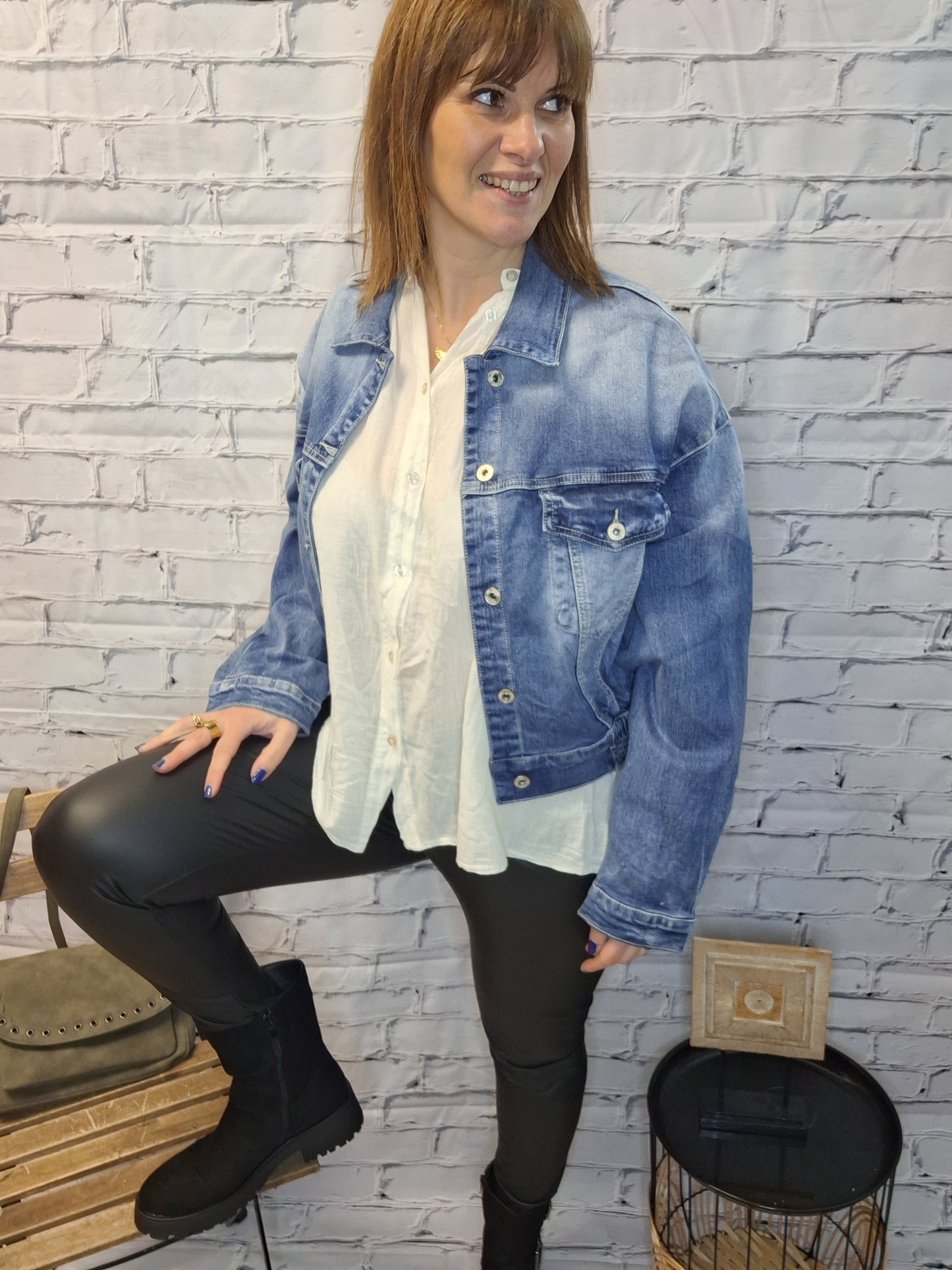 Veste en jeans CINDY