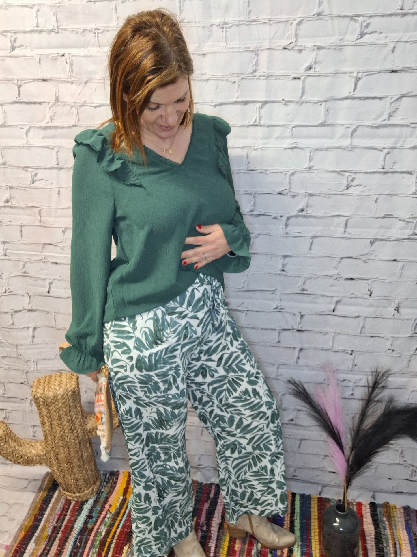 Pantalon fluide JUNGLE