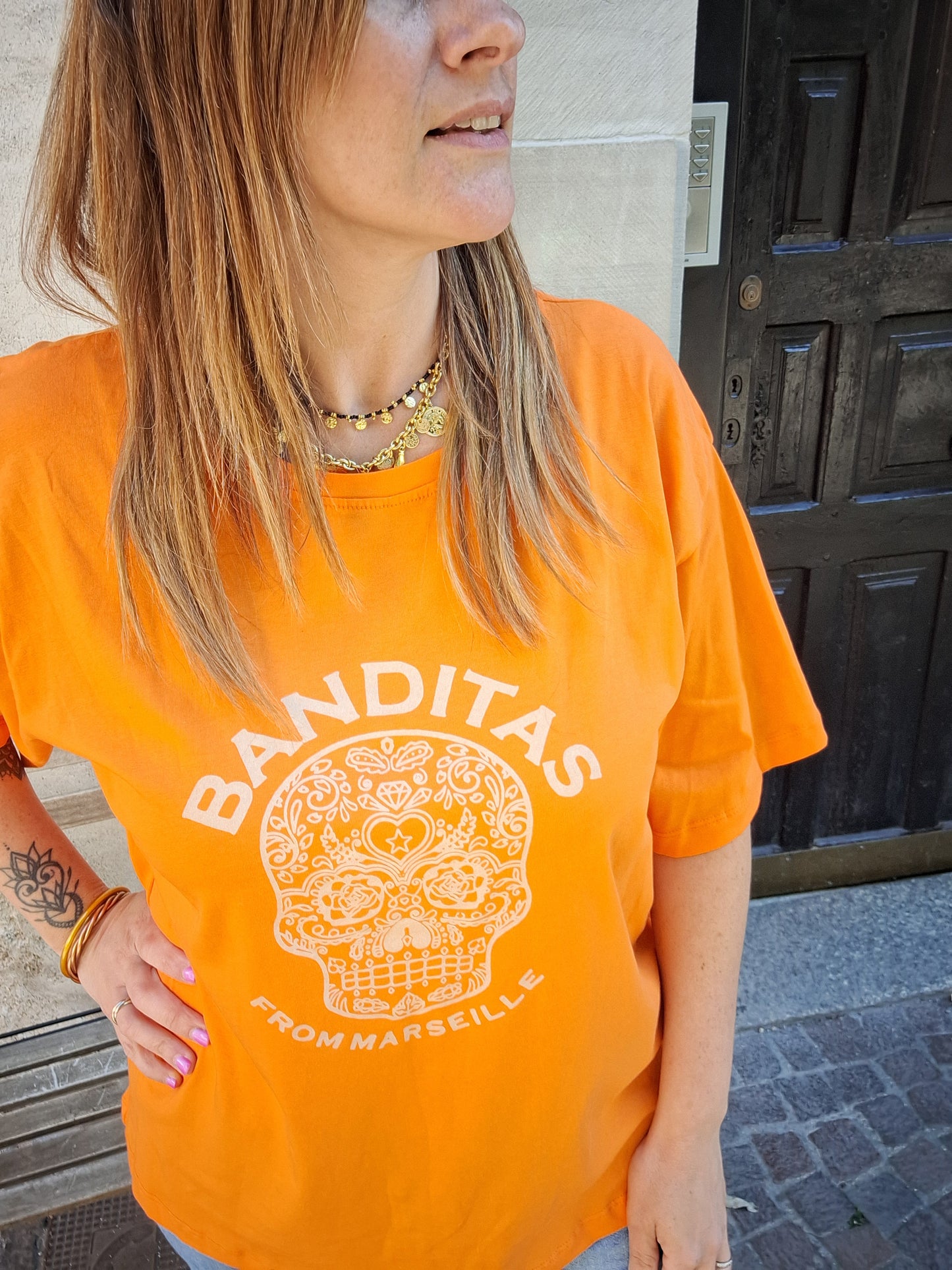 Tee shirt Skull Banditas