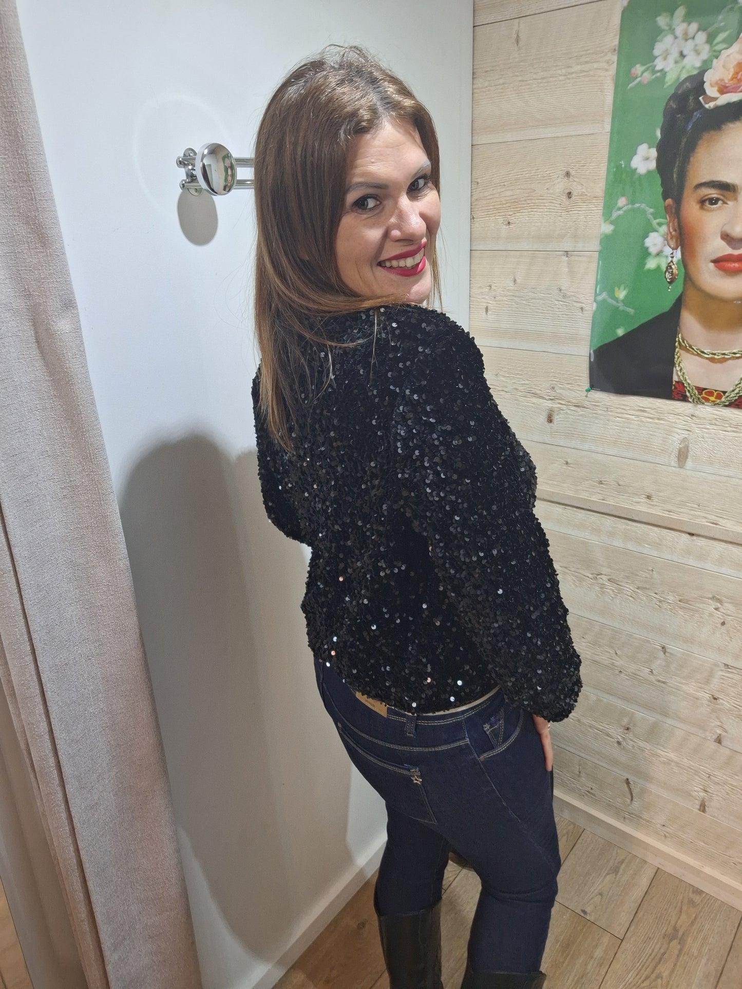 Bombers sequin